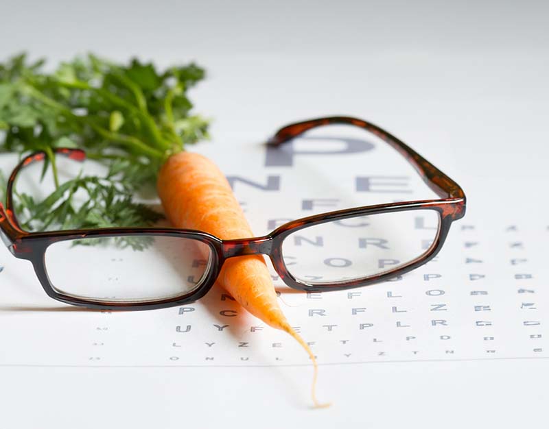 Carrots Improve Eye Health