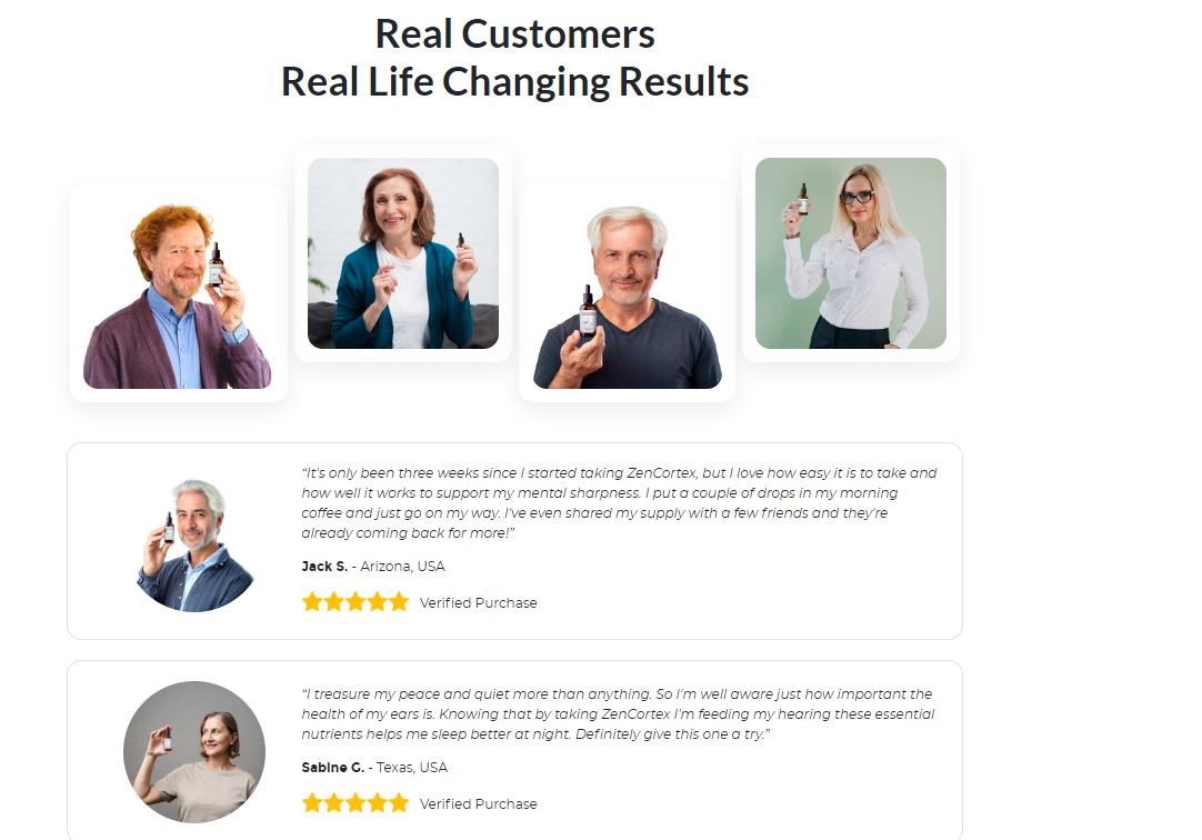 ZenCortex Customer Reviews 